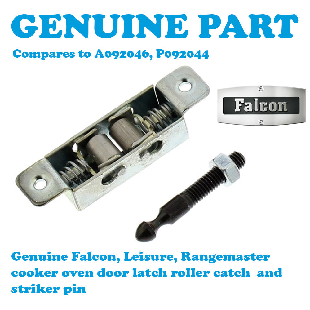 Falcon Leisure Rangemaster Cooker Oven Door Catch Roller & Striker Pin