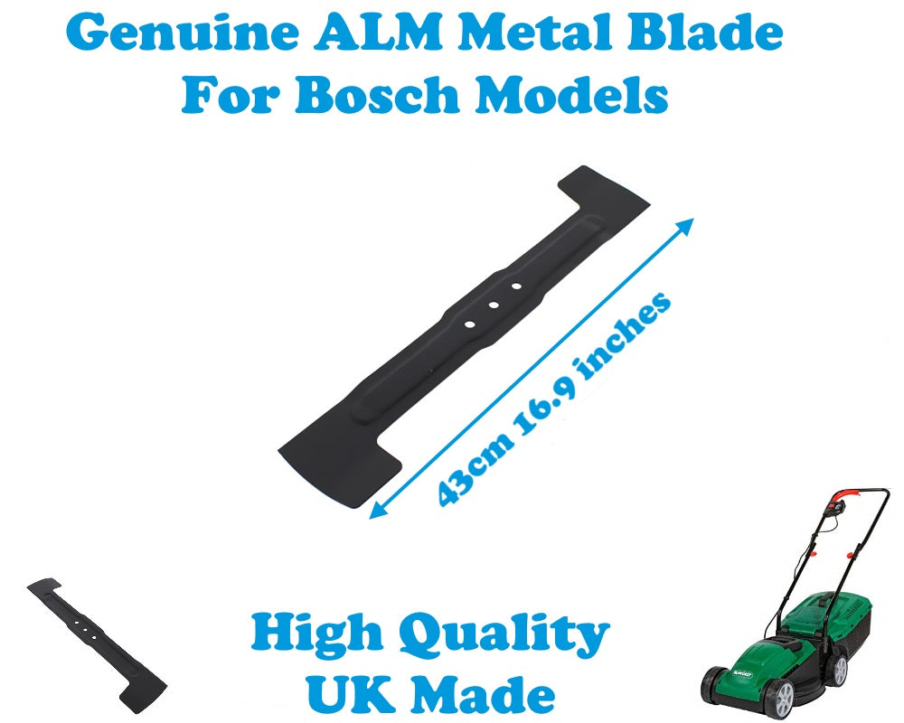 Bosch Rotak 43 Ergoflex Lawnmower 43cm Metal Blade